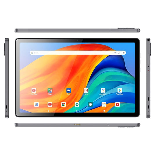 BDF P60 4G LTE Tablet PC 10.1 inch, 8GB+128GB, Android 11 MTK6755 Octa Core, Support Dual SIM, EU Plug(Grey) by BDF