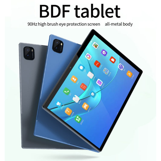 BDF P90 4G LTE Tablet PC 10.1 inch, 8GB+256GB, Android 12 MTK6762 Octa Core, Support Dual SIM, EU Plug(Blue) by BDF