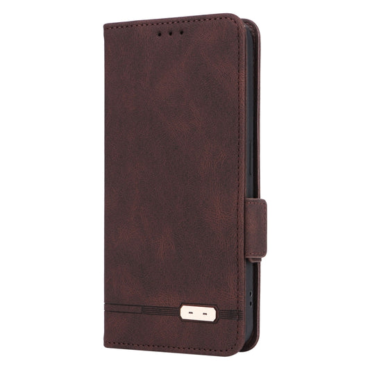 For Nothing Phone 2 Magnetic Clasp Leather Phone Case(Brown) by buy2fix