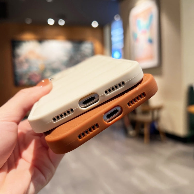 For iPhone 13 Pro Max Eiderdown Airbag Frosted TPU Phone Case(White) by buy2fix