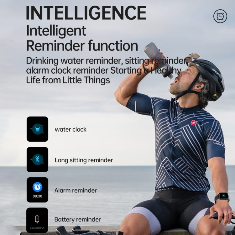 X8S 1.8 inch Screen 2 in 1 TWS Earphone Smart Watch, Support Bluetooth Call / Heart Rate / Blood Oxygen Monitoring(Black) by buy2fix