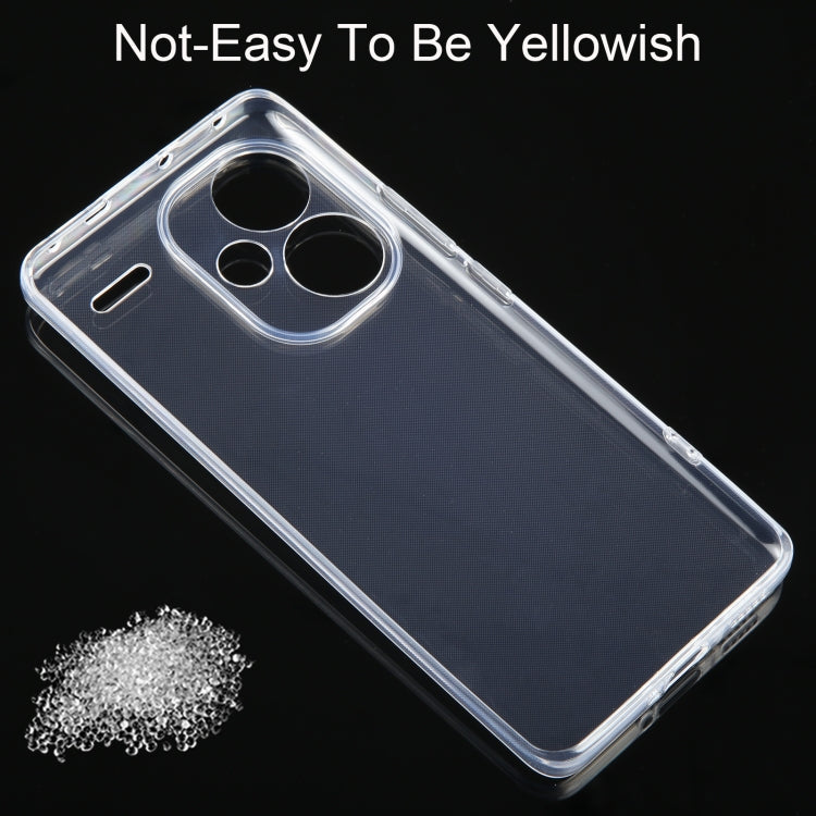 For Xiaomi Redmi Note 13 Pro+ Ultra-thin Transparent TPU Phone Case by buy2fix