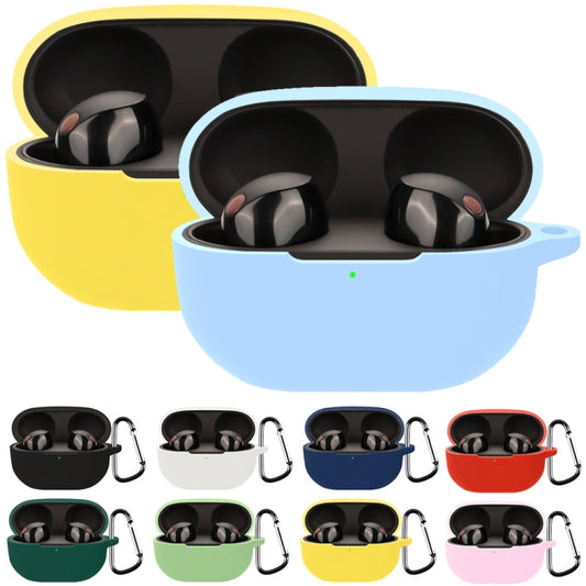 For Sony WF-1000XM5 Wireless Bluetooth Earphone Silicone Protective Case(Pink) by buy2fix