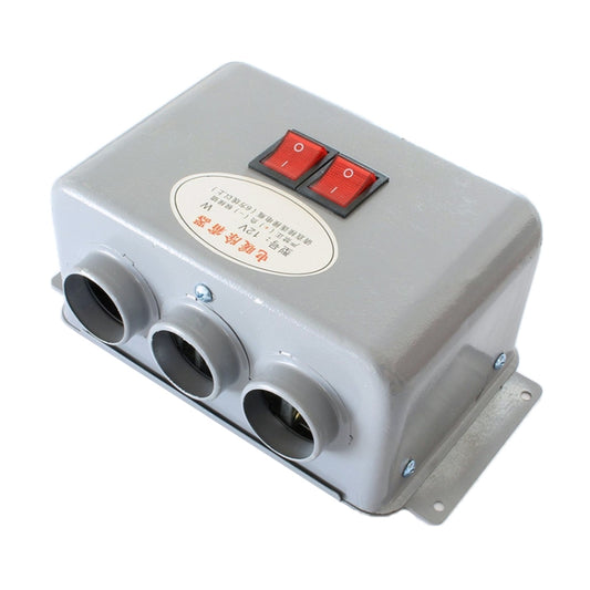 Car 3-hole Electric Heater Demister Defroster, Voltage:DC 12V by buy2fix