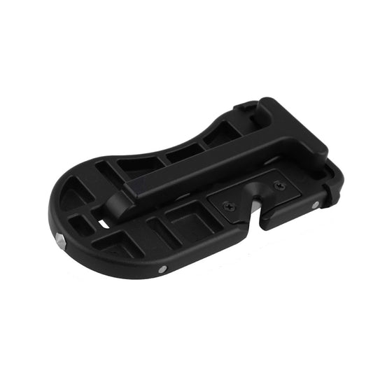 BF013-BK Automotive Door Step Hook Aluminum Foldable Ladder Mini Foot Pedal for Jeep SUV Truck WP by buy2fix