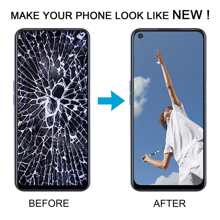 For OPPO A52 4G OEM LCD Screen Digitizer Full Assembly with Frame by buy2fix