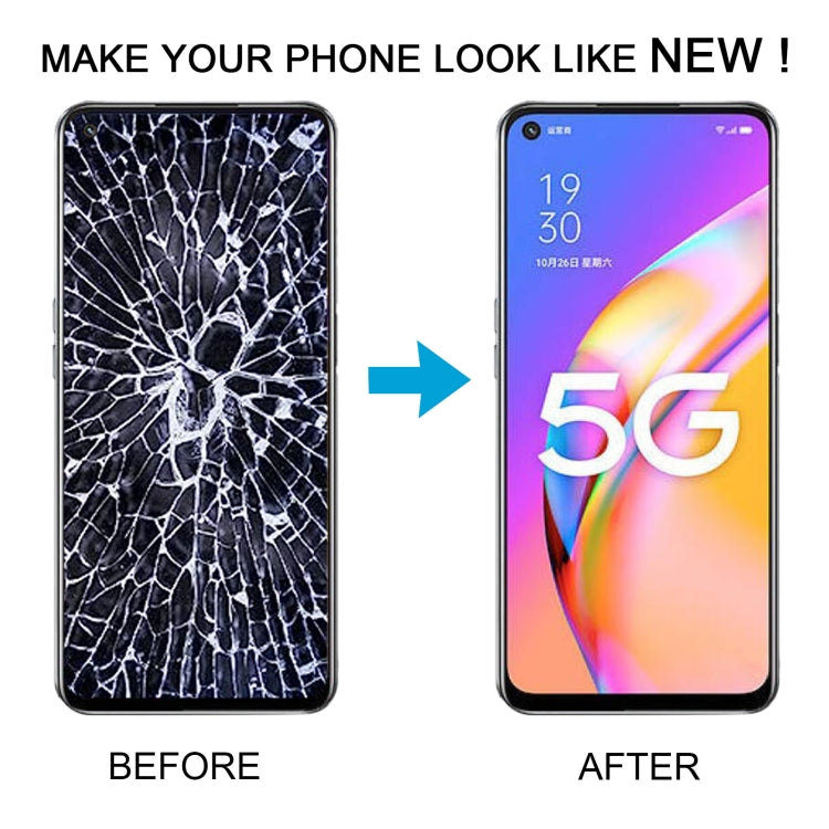 For OPPO A93 5G OEM LCD Screen Digitizer Full Assembly with Frame by buy2fix