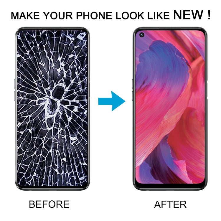 For OPPO A74 5G OEM LCD Screen Digitizer Full Assembly with Frame by buy2fix