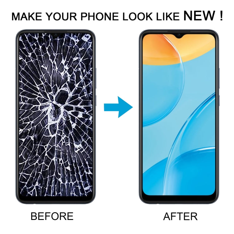 For OPPO A15 OEM LCD Screen Digitizer Full Assembly with Frame by buy2fix