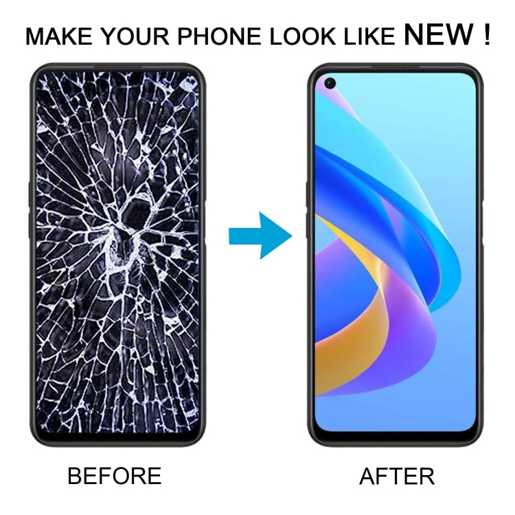 For OPPO A36 4G OEM LCD Screen Digitizer Full Assembly with Frame by buy2fix