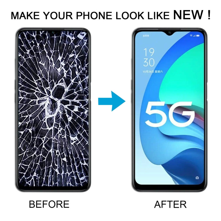 For OPPO A56 5G OEM LCD Screen Digitizer Full Assembly with Frame by buy2fix