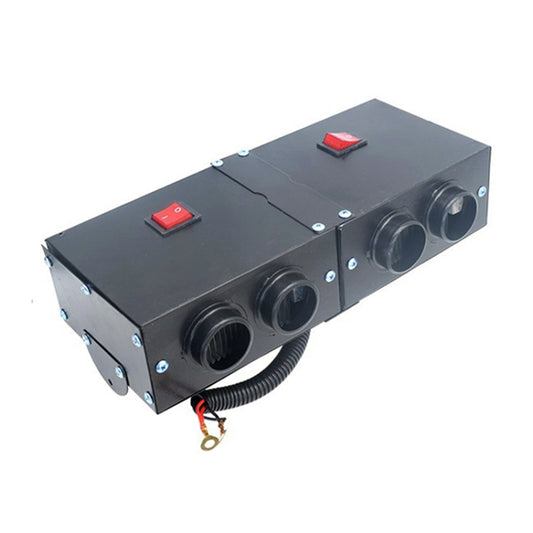 Car 500W High-power Electric Heater Defroster, Specification:24V 4-hole by buy2fix