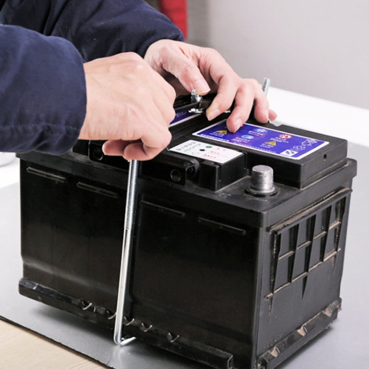 Car Universal Battery Bracket Adjustable Battery Fixed Holder + Base Tray, Size:34.5cm Base + 27cm Bracket by buy2fix