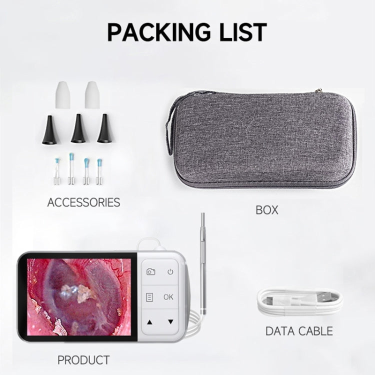 C02 Visible Ear Spoon with 4.5 inch Sreen by buy2fix