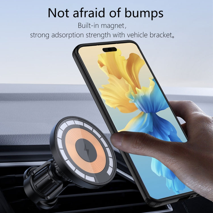 For Huawei Mate 60 wlons Magsafe Carbon Fiber Kevlar TPU Phone Case(Black) by wlons