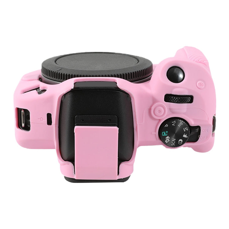 For Canon EOS R50 Soft Silicone Protective Case(Pink) by buy2fix