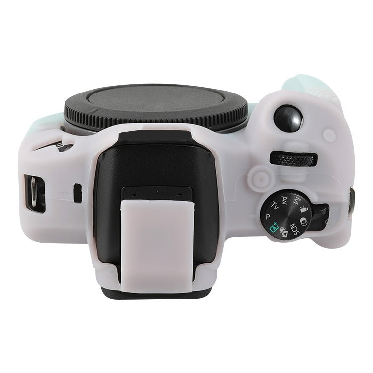 For Canon EOS R50 Soft Silicone Protective Case(Jello Pink Green) by buy2fix