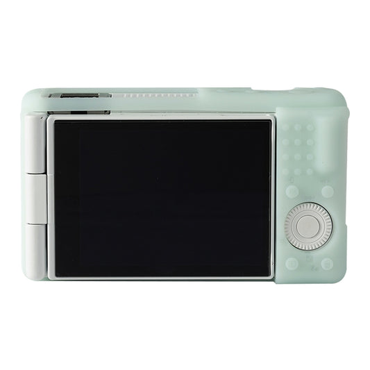For Sony ZV-1F / ZV1 M2 Soft Silicone Protective Case(Jello Green) by buy2fix