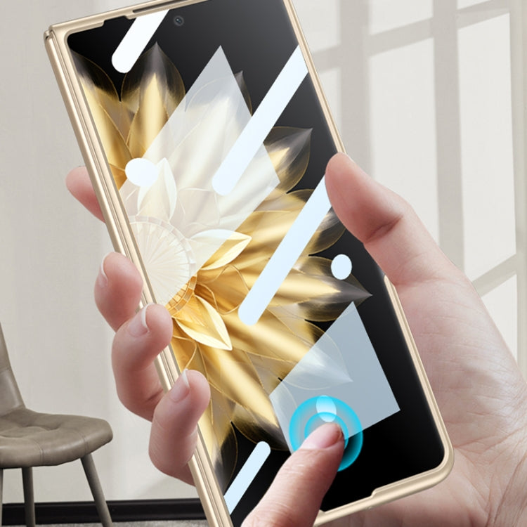 For Honor Magic V2 GKK Integrated Ultra-thin Folding Phone Case with Stand(Purple) by GKK