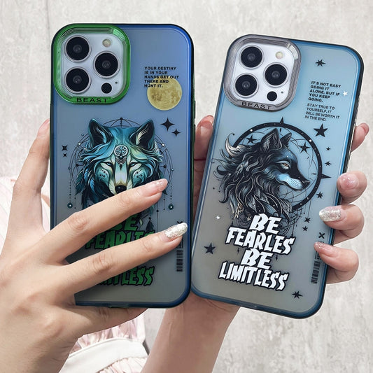 For iPhone 11 Aurora Series Painted Pattern Phone Case(Skull) by buy2fix