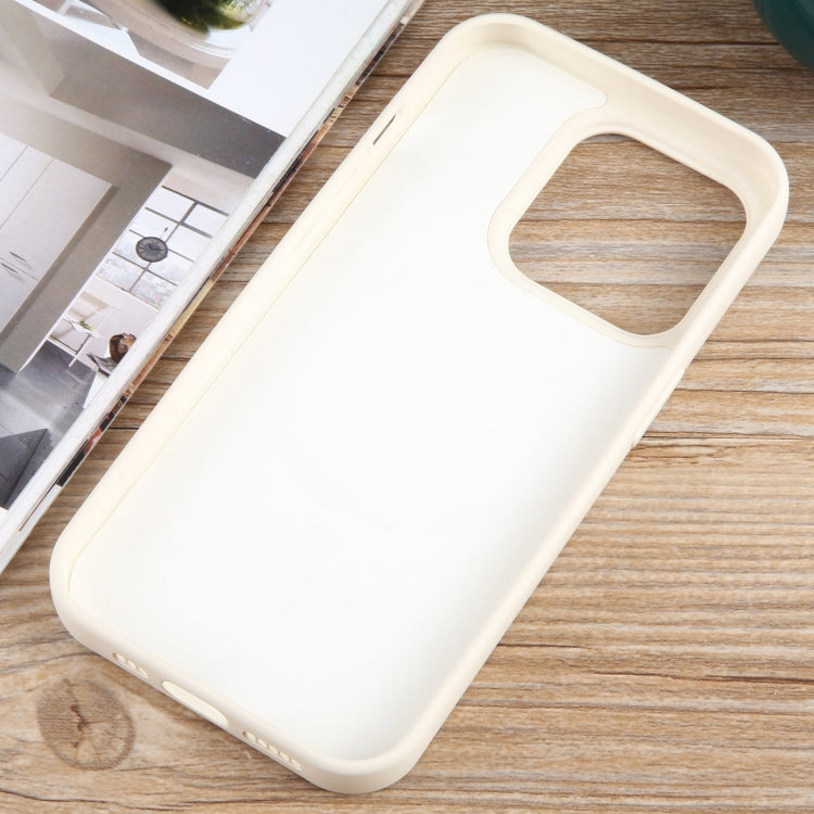 For iPhone 13 Pro Max MagSafe Liquid Silicone Phone Case(White) by buy2fix