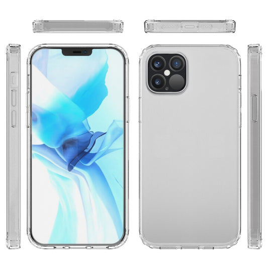 For iPhone 12 / 12 Pro Shockproof Scratchproof TPU + Acrylic Protective Case(Transparent) by buy2fix
