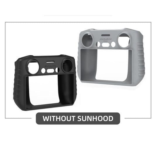 For DJI RC 2 Sunnylife Remote Control Shockproof Anti-scratch Silicone Case(Grey) by Sunnylife