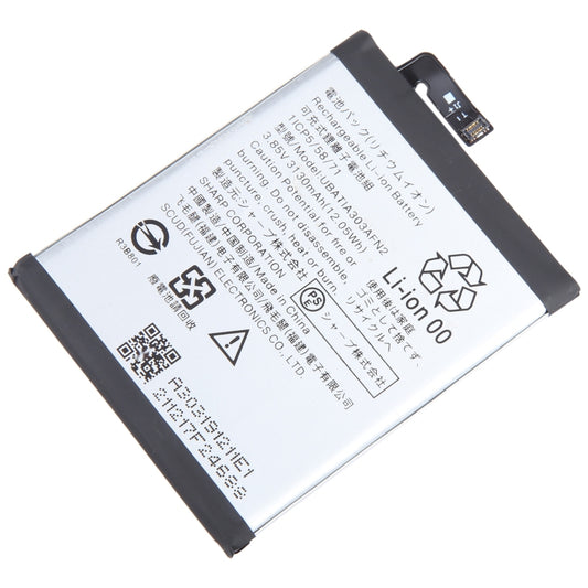 For Sharp Aquos zero 2 Shv47 Battery Replacement UBATIA303AFN2 3130mAh by buy2fix