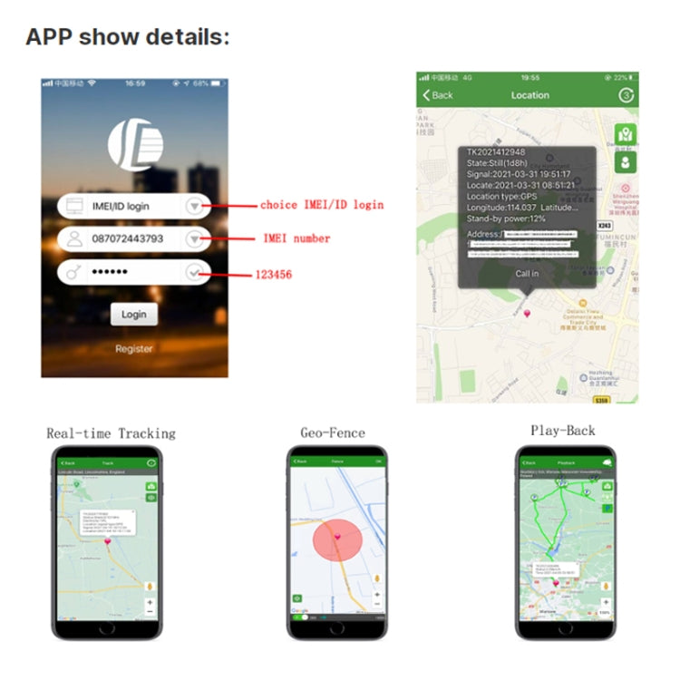 4G EU Version 9V-30V 3Pin GPS Positioning Tracker Mini Waterproof Vehicle Tracking System by buy2fix