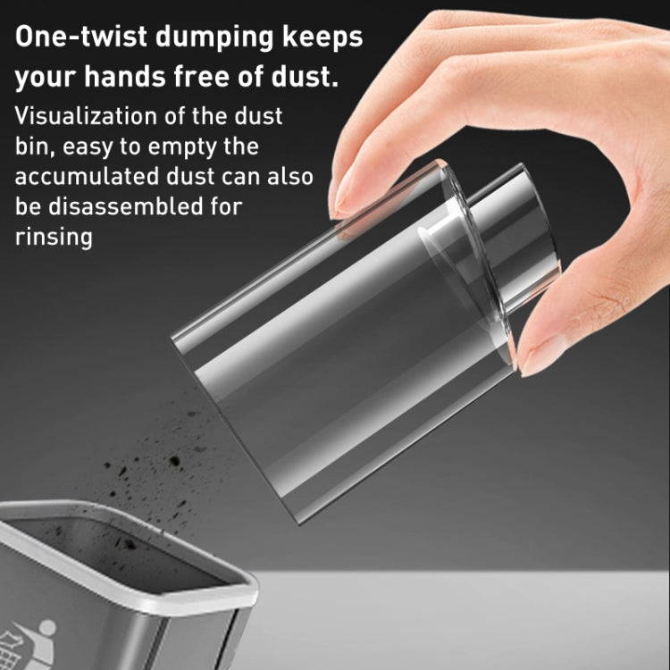 KBN-010 10000Pa Powerful Car Cordless Vacuum Cleaner Handheld Cleaning Tool, Spec:Standard Version(Black) by buy2fix