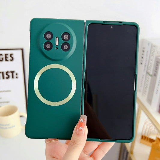 For Huawei Mate X3 Skin Feel PC MagSafe Phone Case(Forest Green) by buy2fix