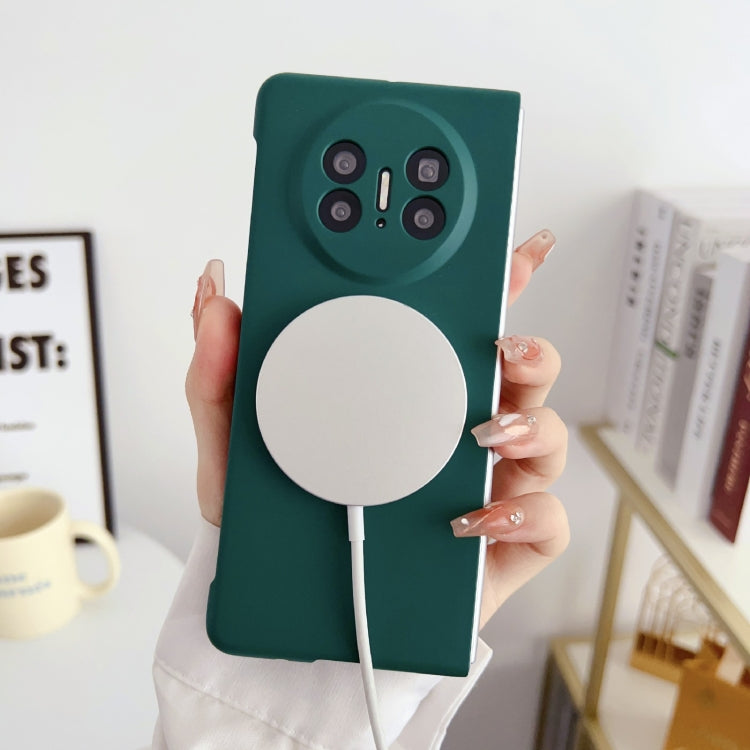 For Huawei Mate X3 Skin Feel PC MagSafe Phone Case(Forest Green) by buy2fix