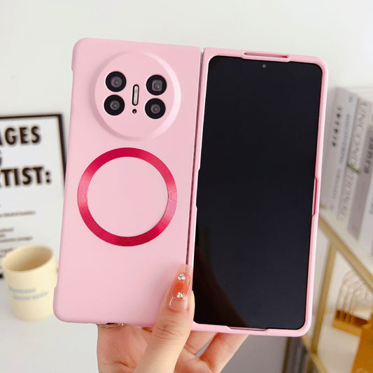 For Huawei Mate X3 Skin Feel PC MagSafe Phone Case(Pink) by buy2fix