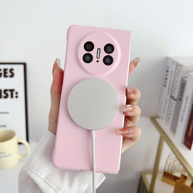 For Huawei Mate X3 Skin Feel PC MagSafe Phone Case(Pink) by buy2fix