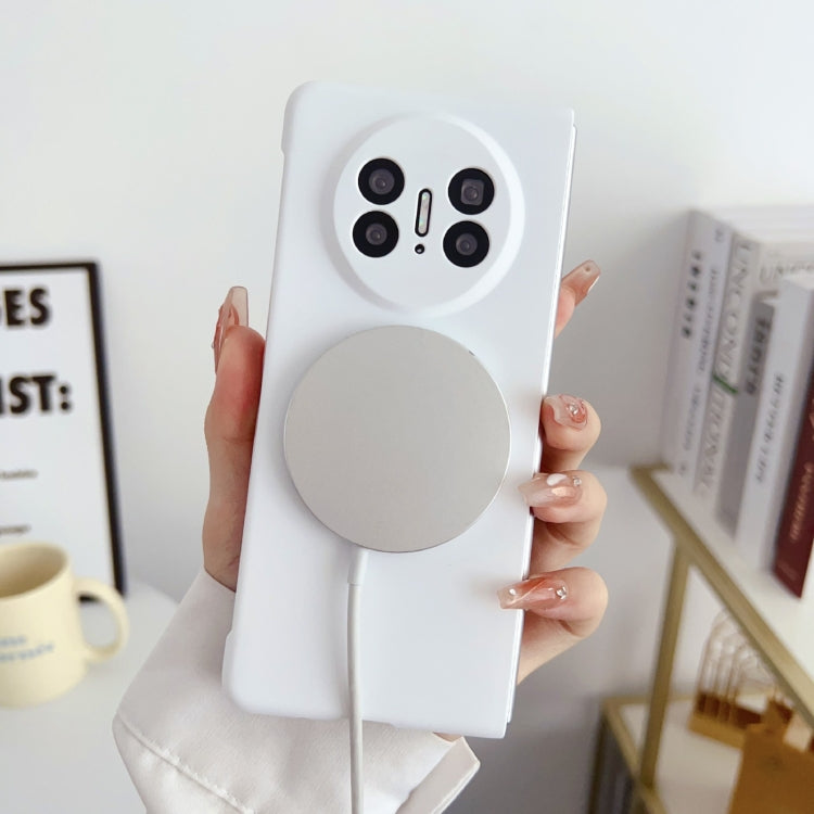 For Huawei Mate X3 Skin Feel PC MagSafe Phone Case(White) by buy2fix