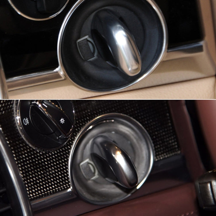 For Porsche Cayenne 2011-2017 Car One-button Start Engine Key Ignition Switch Button(Pink) by buy2fix