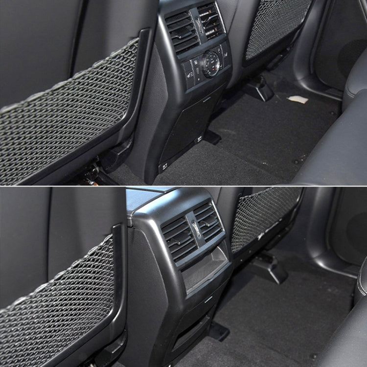For Mercedes Benz ML320 / GL450 Car Rear Air Conditioner Air Outlet Panel Cover 166 680 7403, Style:Dual Hole(Grey) by buy2fix