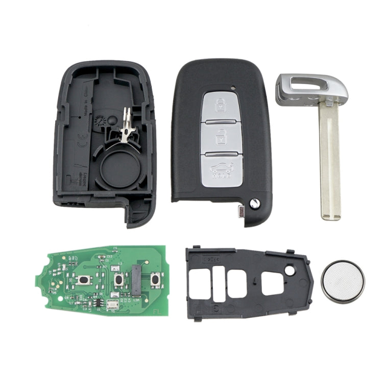 For Hyundai 3-button Car Key SY5HMFNA04 Comes with Chip 433Mhz Car Key by buy2fix