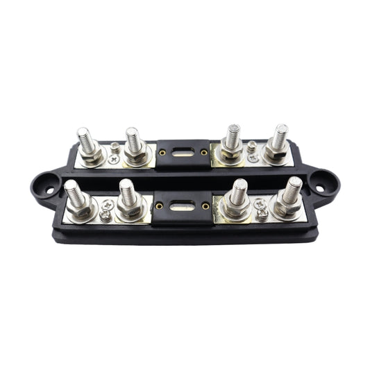CP-4133 RV / Yacht M6 4-stud Double Row Busbar(Red Black) by buy2fix