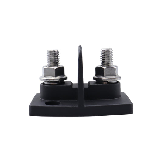 Dual Power M10 Binding Post Cable Connector(Black) by buy2fix