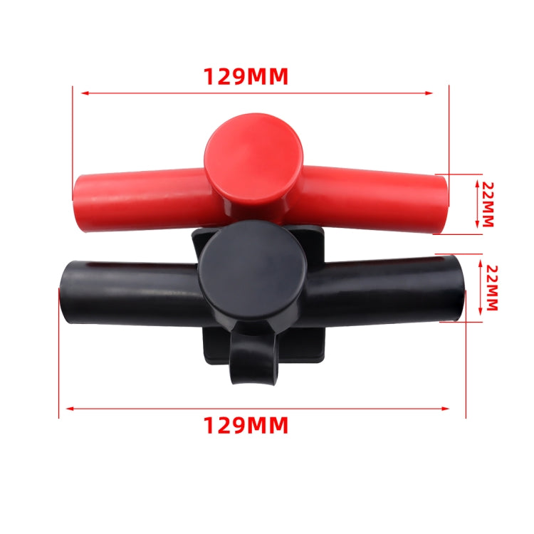 Dual Power M10 Binding Post Cable Connector(Black) by buy2fix