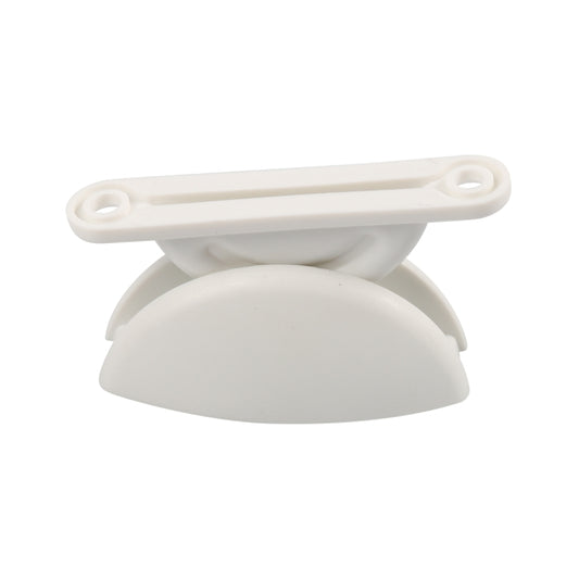 A8627 2 Pair RV Hatch Semi-circular Retainer Kit with Screws(White) by buy2fix