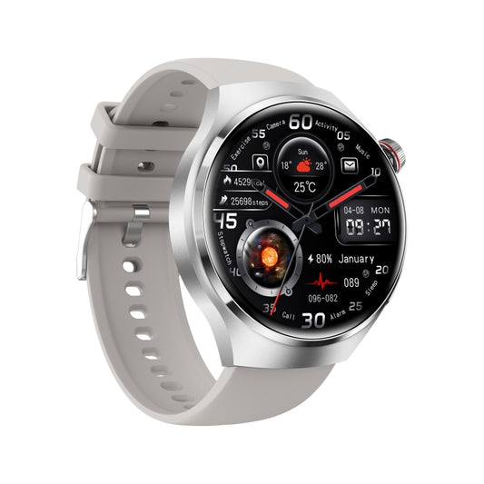 G4 Smart Bracelet 1.53 inch Smart Watch, Support Bluetooth Call / NFC / Heart Rate(Silver) by buy2fix