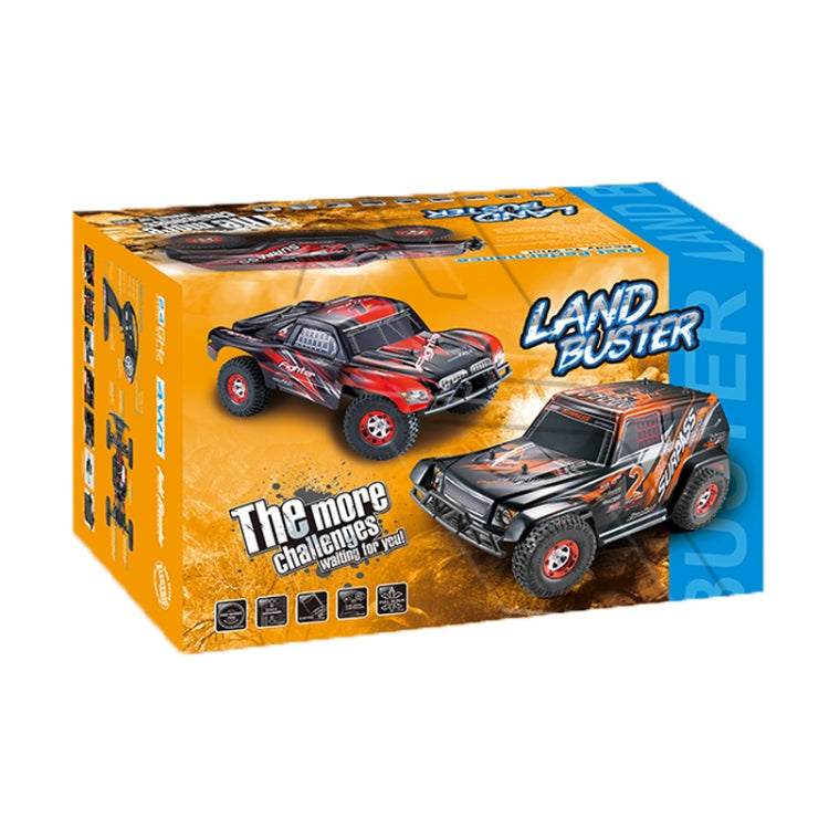 JJR/C Q39B 2.4G Four-wheel Drive High-speed Climbing Carbon Brush Motor RC Jeep(Orange) by JJR/C