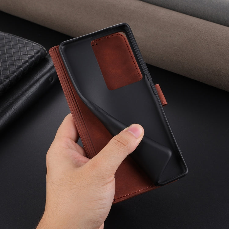 For vivo Y78+/Y78 5G Global/V29 Lite AZNS Skin Feel Calf Texture Flip Leather Phone Case(Black) by AZNS