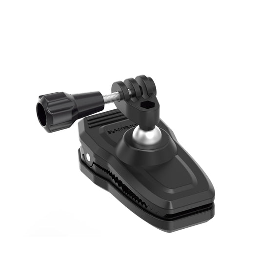 Sunnylife 360 Degree Rotation Swivel Backpack Clip Magnetic Suction Action Camera Mount(Black) by Sunnylife