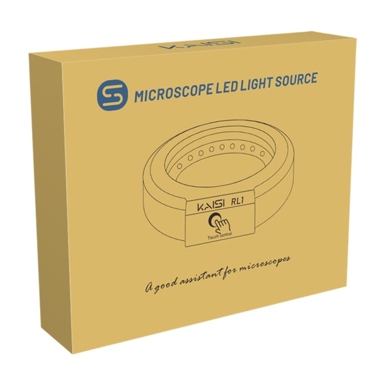 Kaisi RL1 28 Lamp Beads USB Interface Adjustable Brightness Microscope LED Ring Light by Kaisi