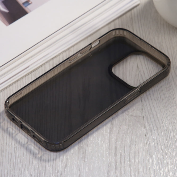 For iPhone 15 Pro GEBEI Acrylic Phone Case(Transparent Black) by GEBEI