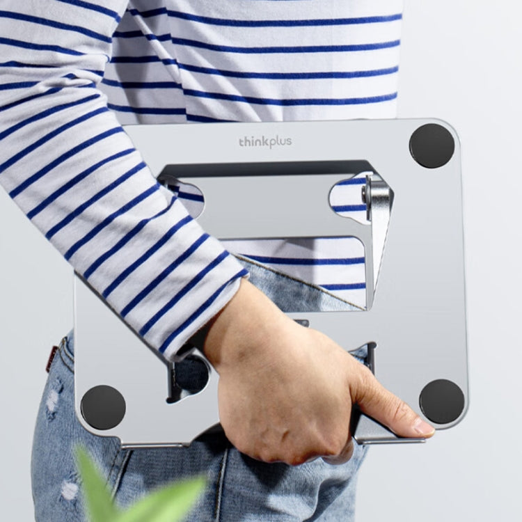 Lenovo Thinkplus Desktop Laptop Holder XT10(Silver) by Lenovo