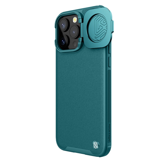 For iPhone 15 Pro Max NILLKIN CamShield Prop Series PC + TPU Phone Case(Green) by NILLKIN